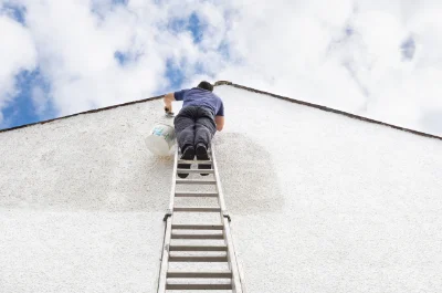 Peinture extérieure à Druye — façades et ravalement